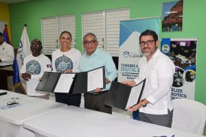 Signing of MOU between the Ministry of E-Governance, the Robotics Federation of Belize, and Vex Robotics – March 11th ,2026